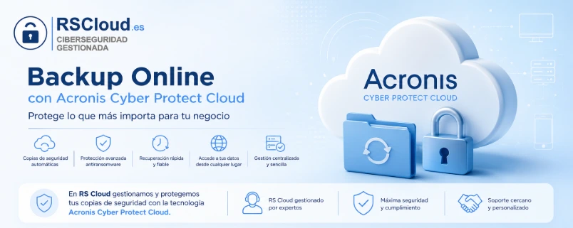 Backup Online con Acronis Cyber Protect Cloud